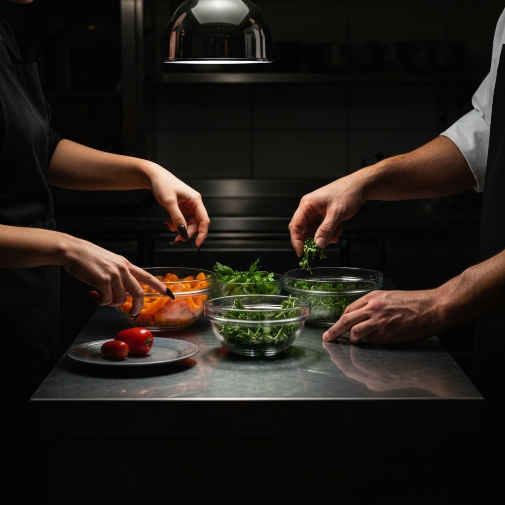 Preparación en cocina